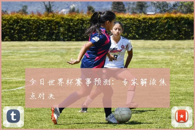 今日世界杯赛事预测:专家解读焦点对决